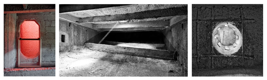 Système d'aération naturel du toit de la Chapelle de Ronchamp