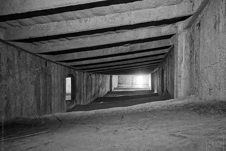 Intérieur de la coque avec une entrée d'aération