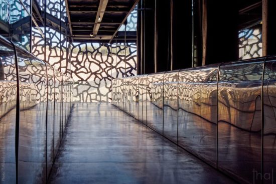 Mucem Ramp Architectural tour through the Mucem by architect Rudy Ricciotti