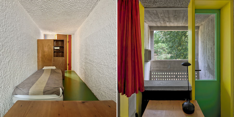 Vue intérieure d'une cellule de dominicain