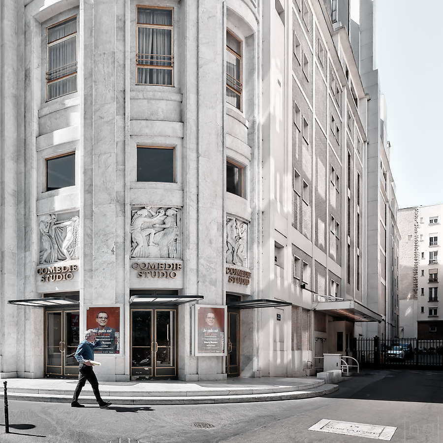 Entrées de la Comédie et du Studio au Théâtre des Champs-Elysées