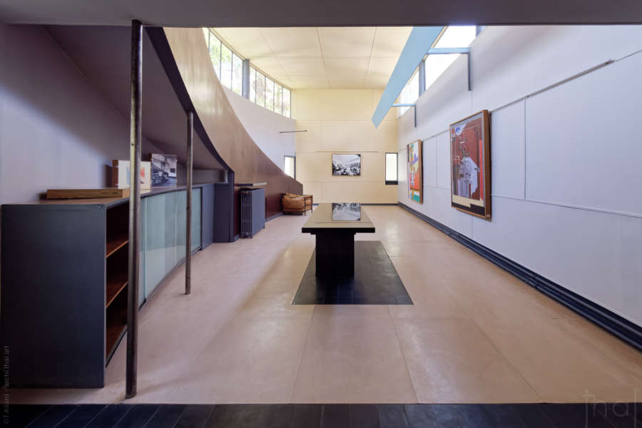 Galerie de tableaux de la maison La Roche de Le Corbusier