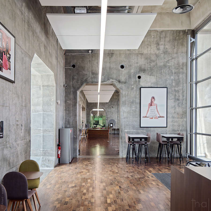 restaurant au dernier étage de la Grande Arche