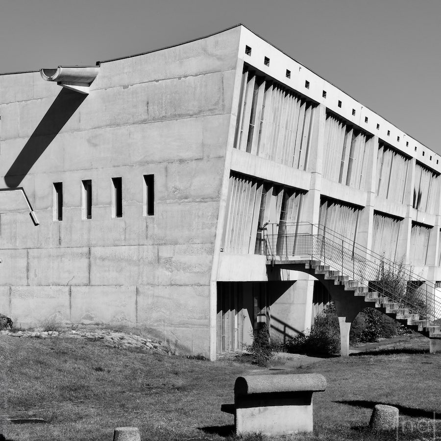 Maison de la culture de Le Corbusier à Firminy