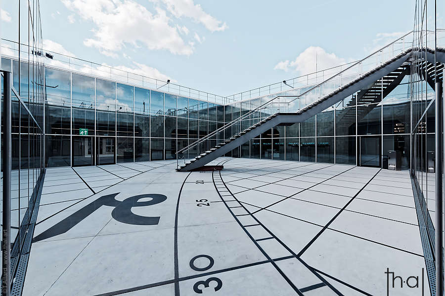 patio sur le toit de la Grande Arche